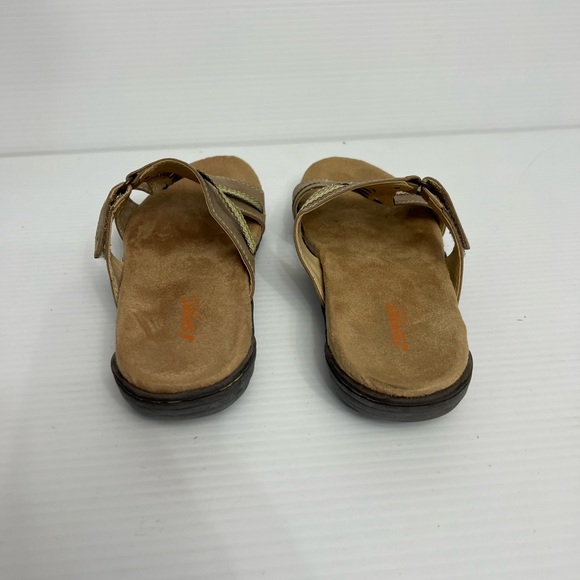 JSPORT sandals women’s size 9M Tan/Gray - Picture 5 of 6